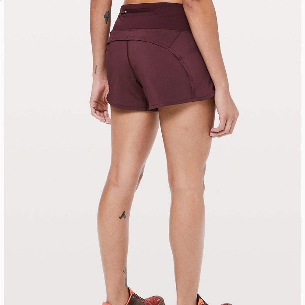 LULU LEMON Purple Shorts
